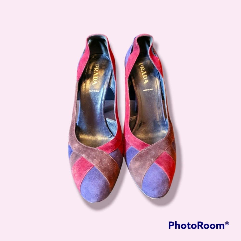 Prada Multi-Colored Pumps